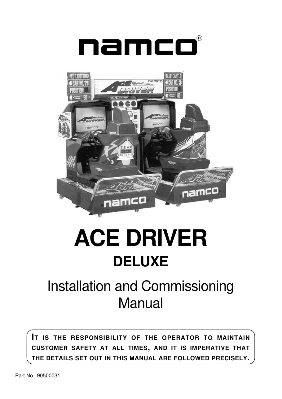 ace driver installation commissioning manual|namco|games|.webp