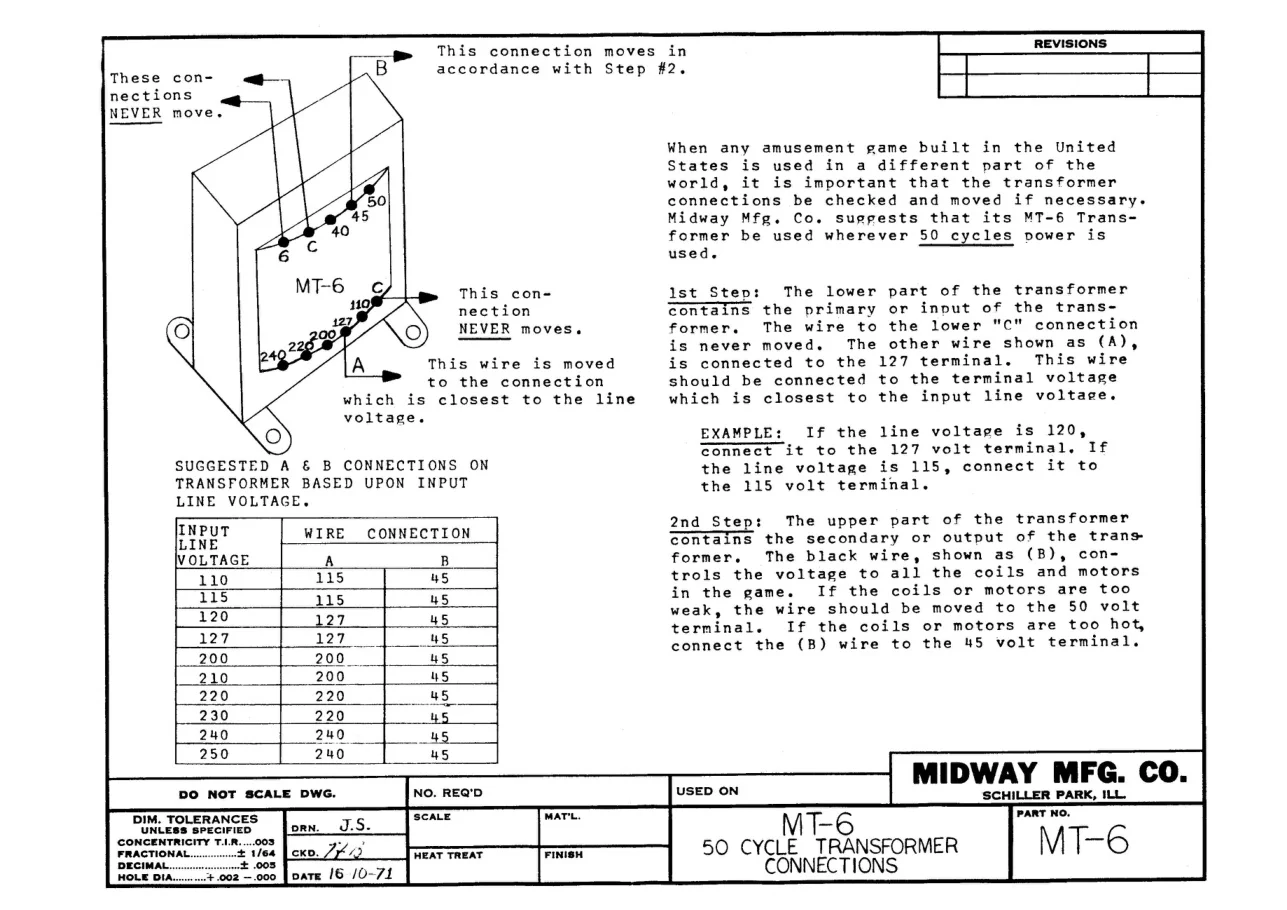 arcade haunted house by transformer adjustments schematic|bally-midway|games|.webp
