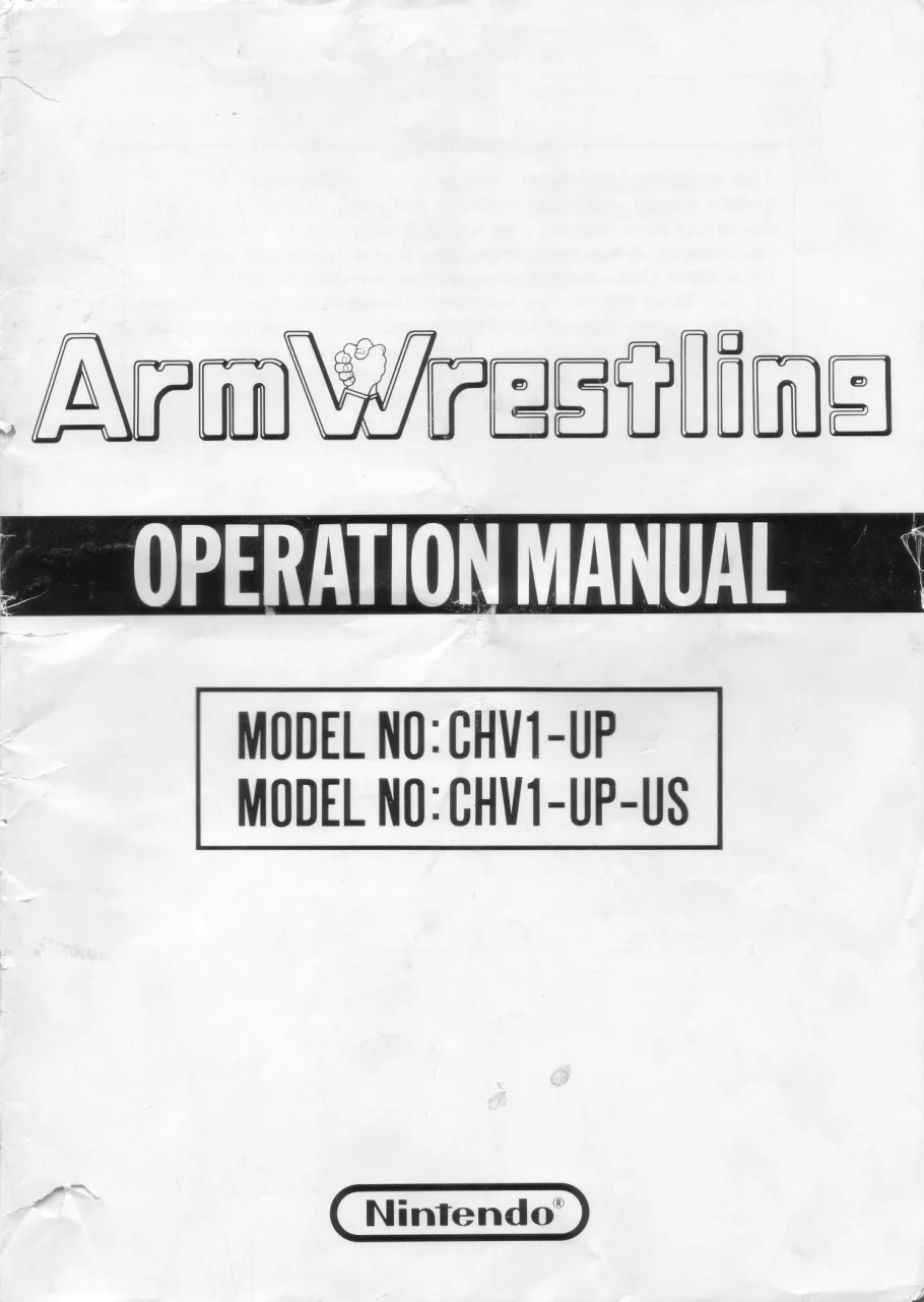 arm wrestling operation manual|nintendo|games|.webp