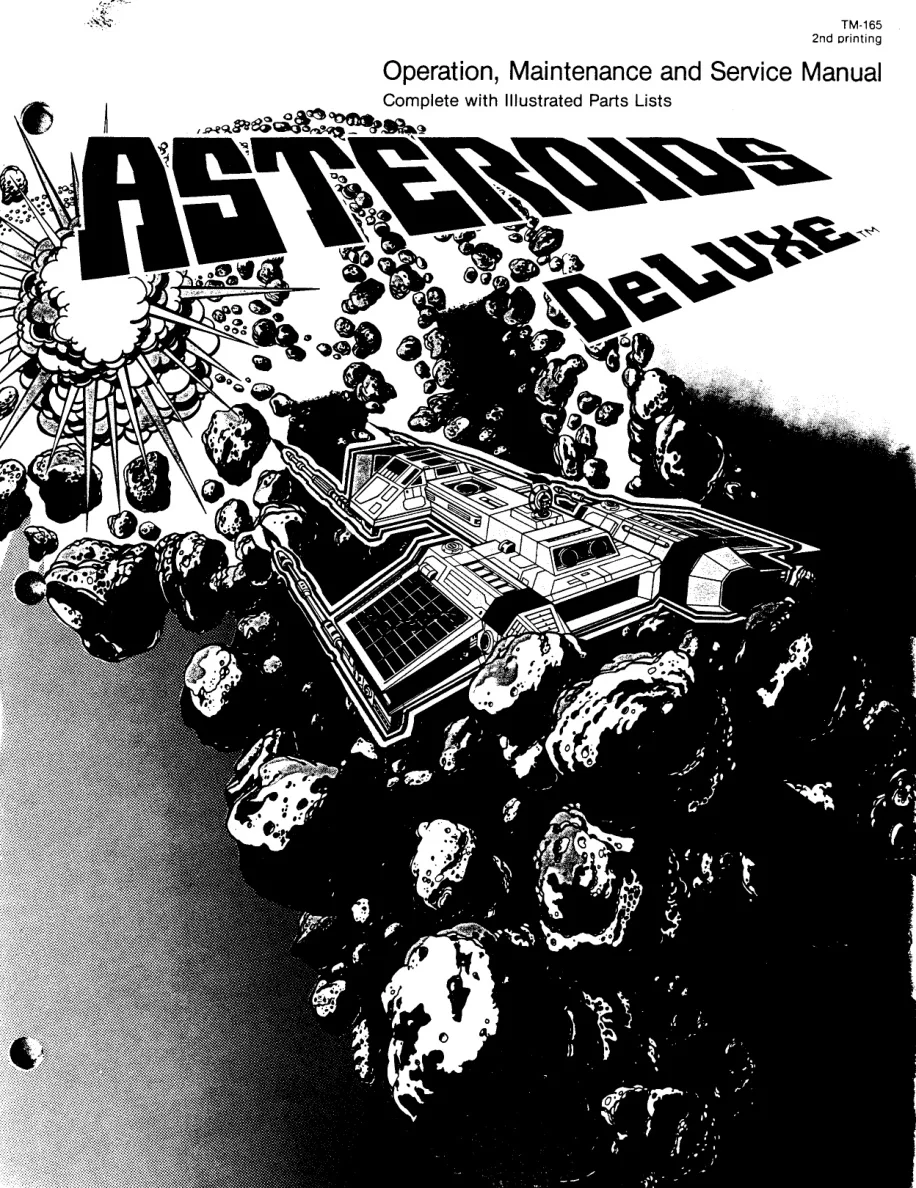 asteroids deluxe maintenance service manual|atari|games|.webp