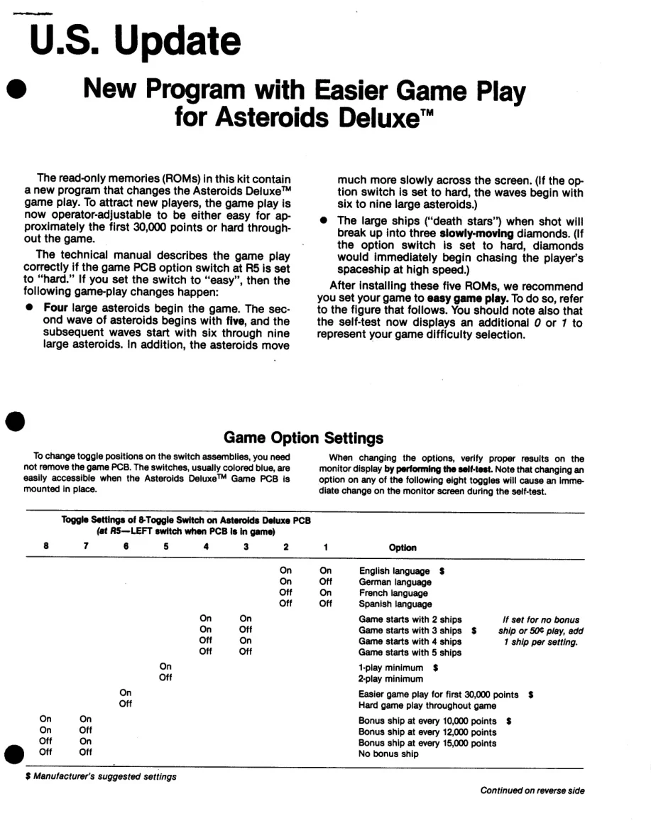 asteroids deluxe rom update manual|atari|games|.webp