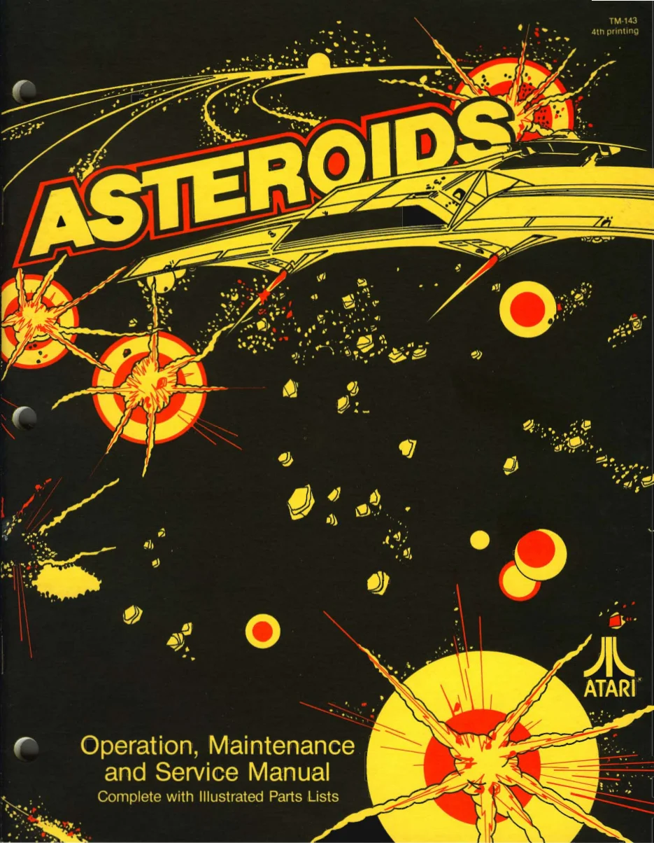 asteroids tm-143 manual|atari|games|4th printing.webp