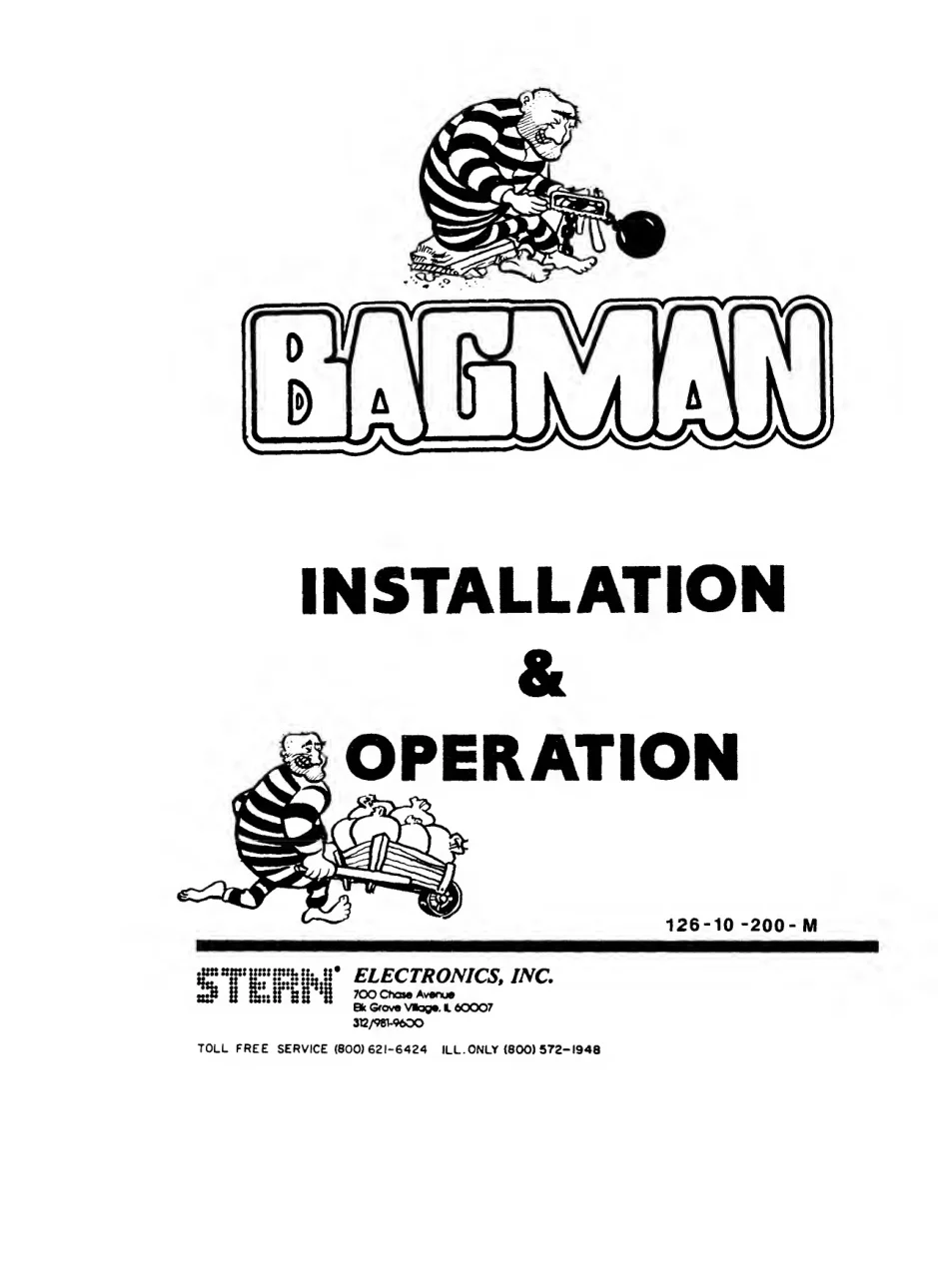bagman arcade manual|valadon|games|.webp