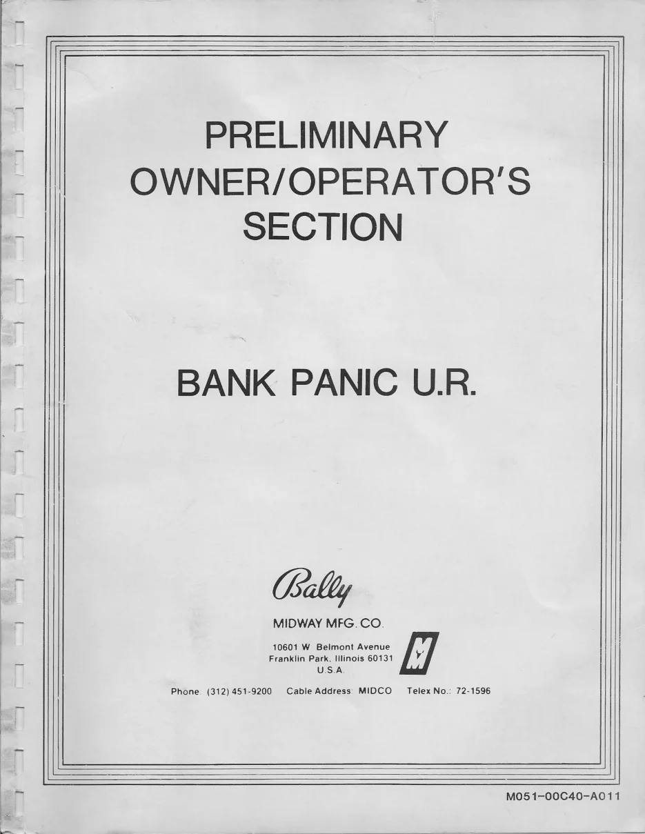 bank panic preliminary schematic|sega|games|.webp