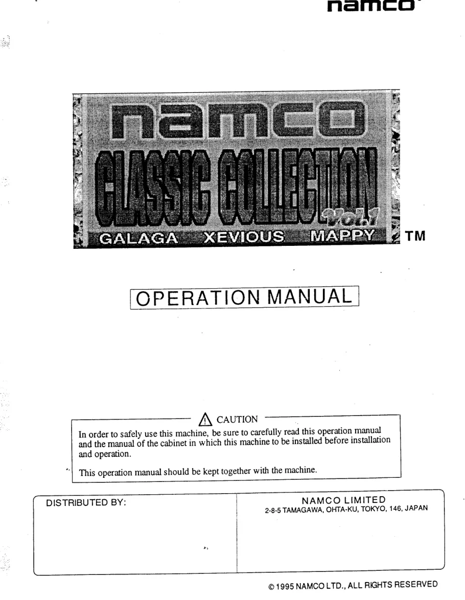 classics 1 manual|namco|games|.webp