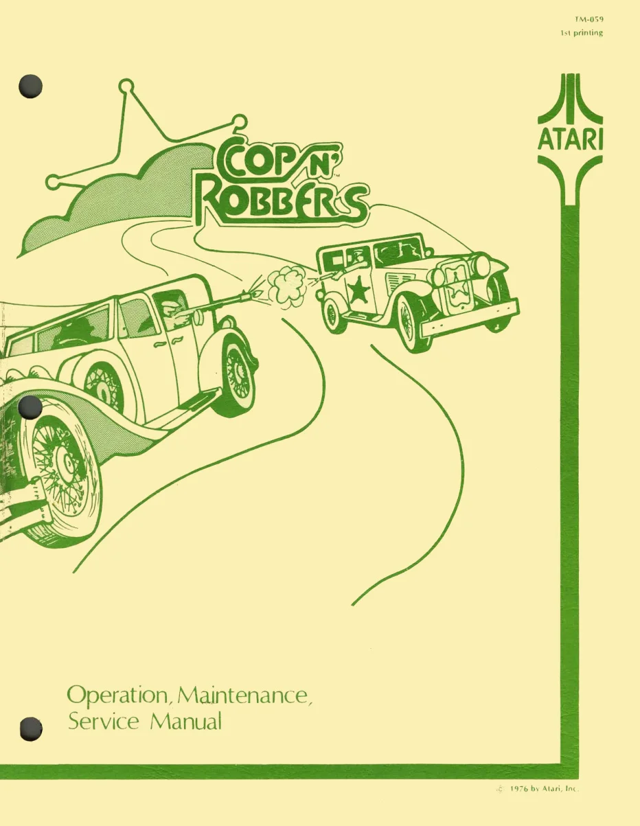 cops n robbers tm-059 manual|atari|games|1st printing.webp