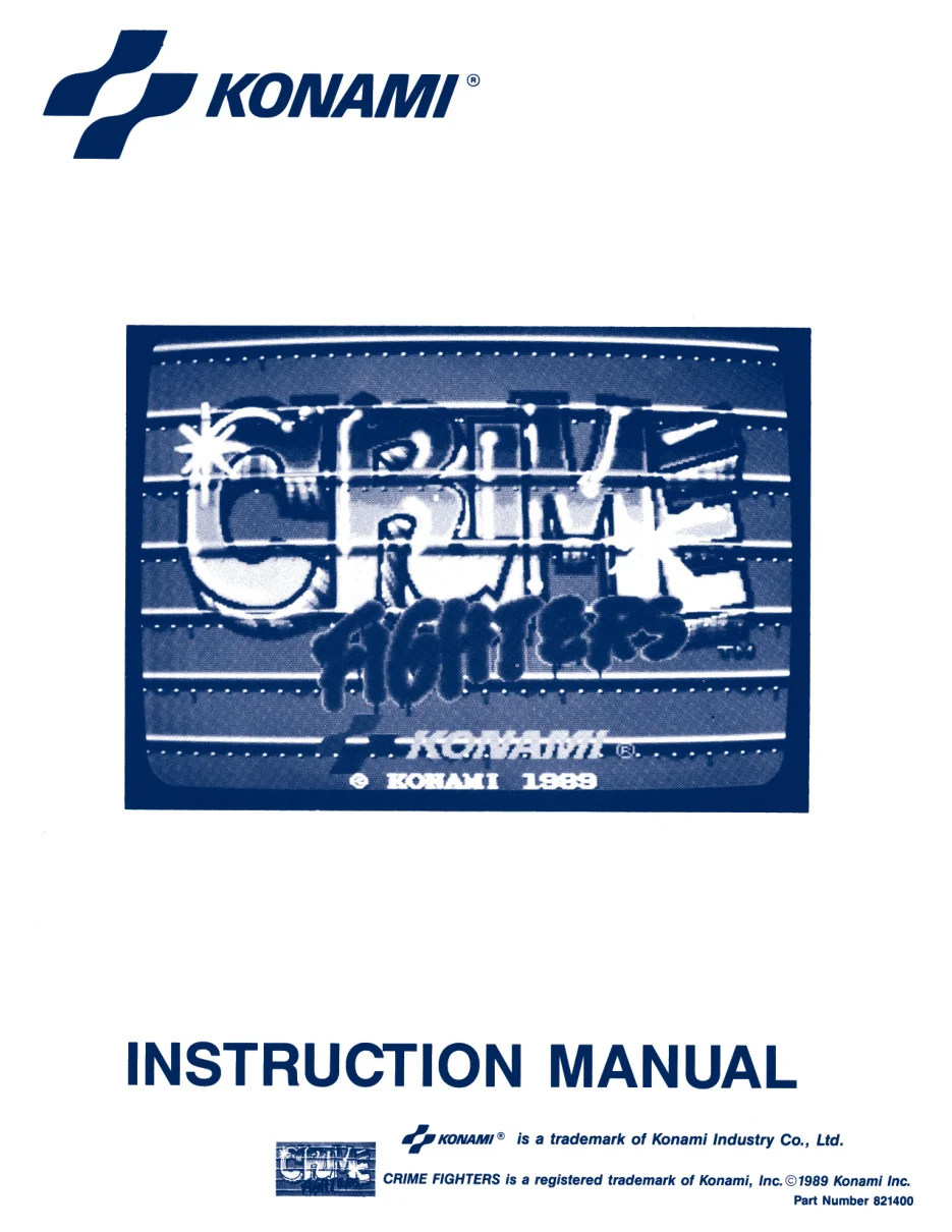 crime fighters instruction manual|konami|games|.webp