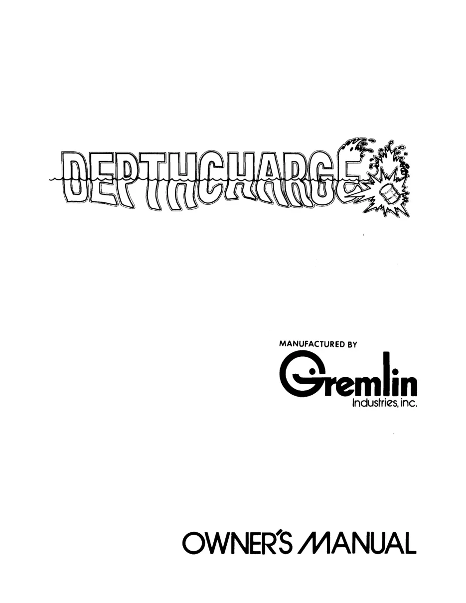 depthcharge by gremlin industries inc manual|gremlin|games|.webp