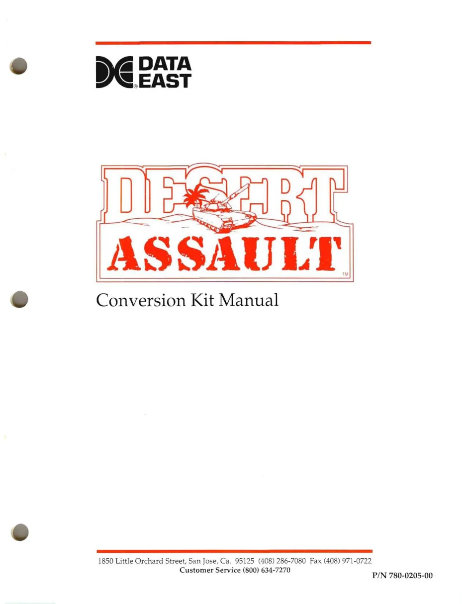 desert assualt conversion kit instructions|data-east|games|.webp