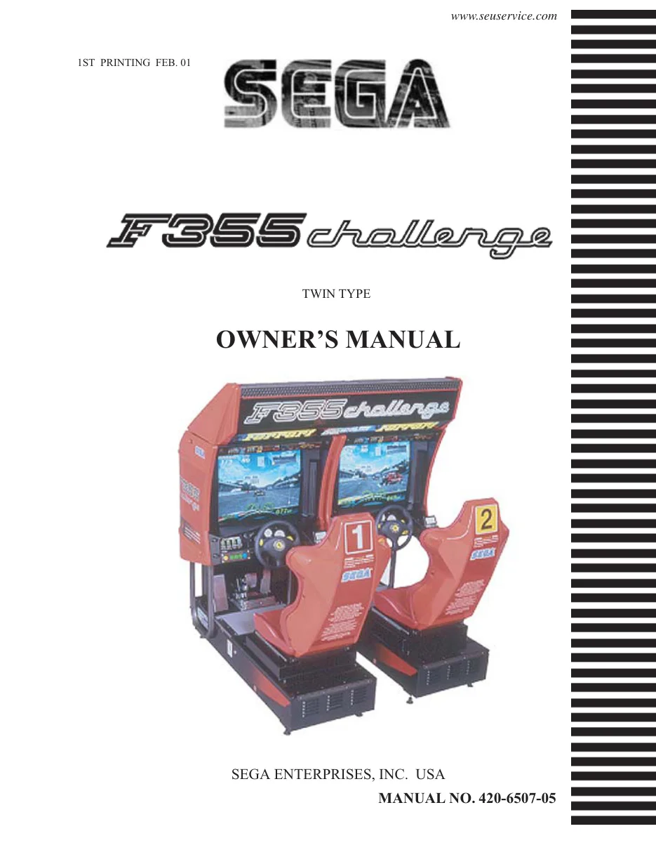 f 355challenge manual|sega|games|.webp