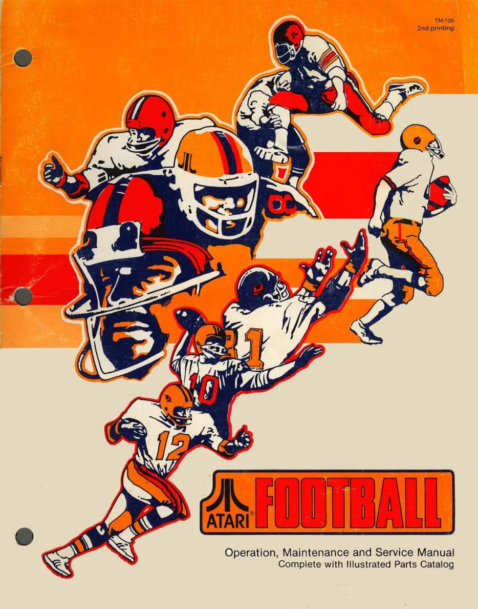 football tm-126 manual|atari|games|2nd printing.webp