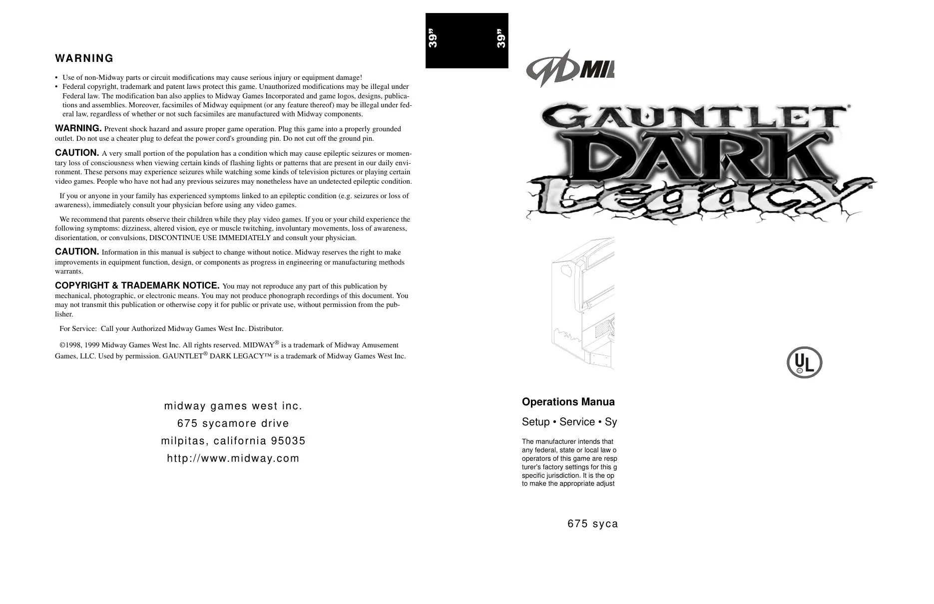 gauntlet dark legacy manual|atari|games|.webp