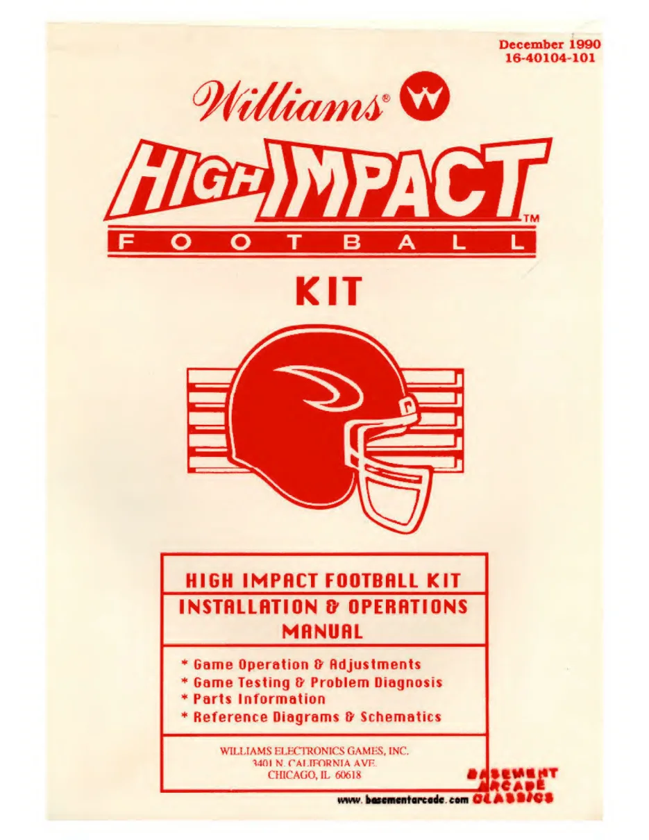 high impact football manual|williams|games|.webp