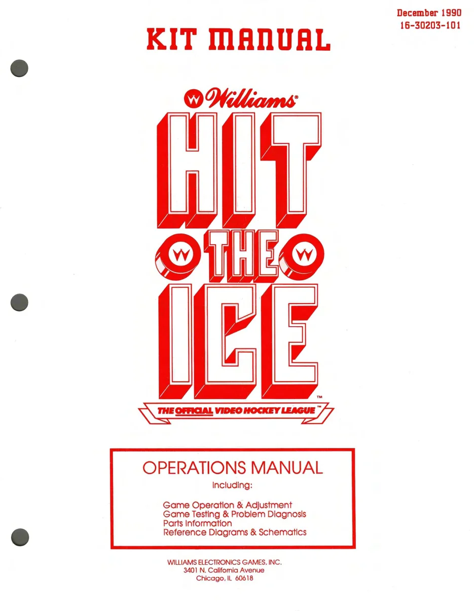 hit the ice conversion kit instructions|williams|games|.webp