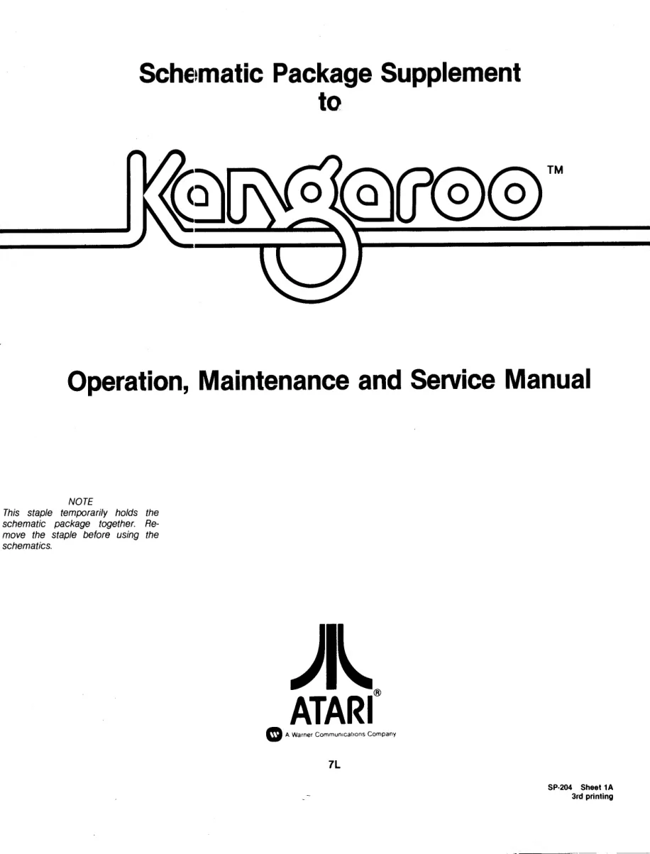 kangaroo package schematic|atari|schematics-and-wiring|3rd printing.webp