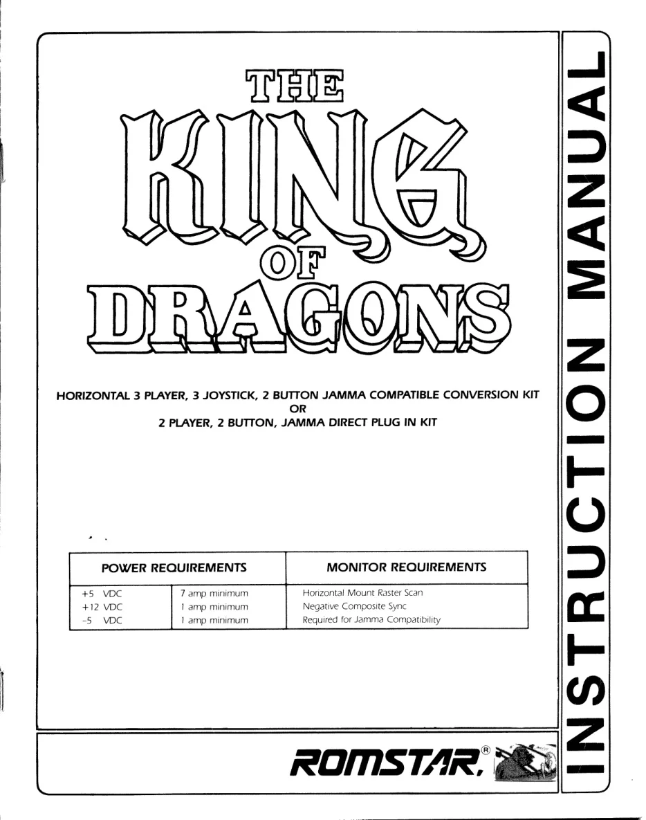 king dragons manual|capcom|games|.webp