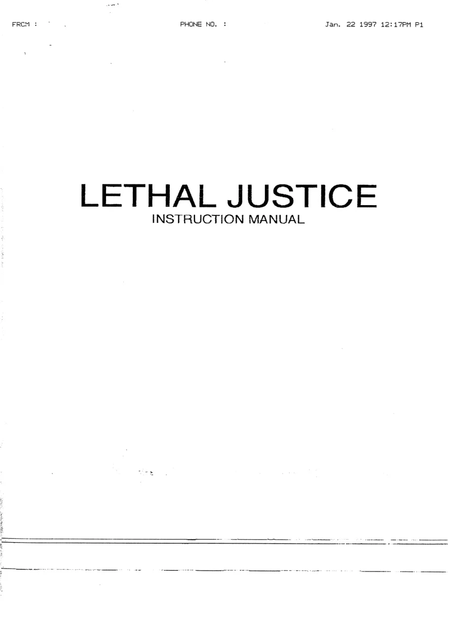 lethal justice manual|konami|games|.webp