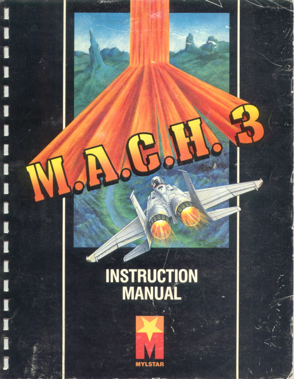 mach 3 manual|gottlieb|laserdisc.webp