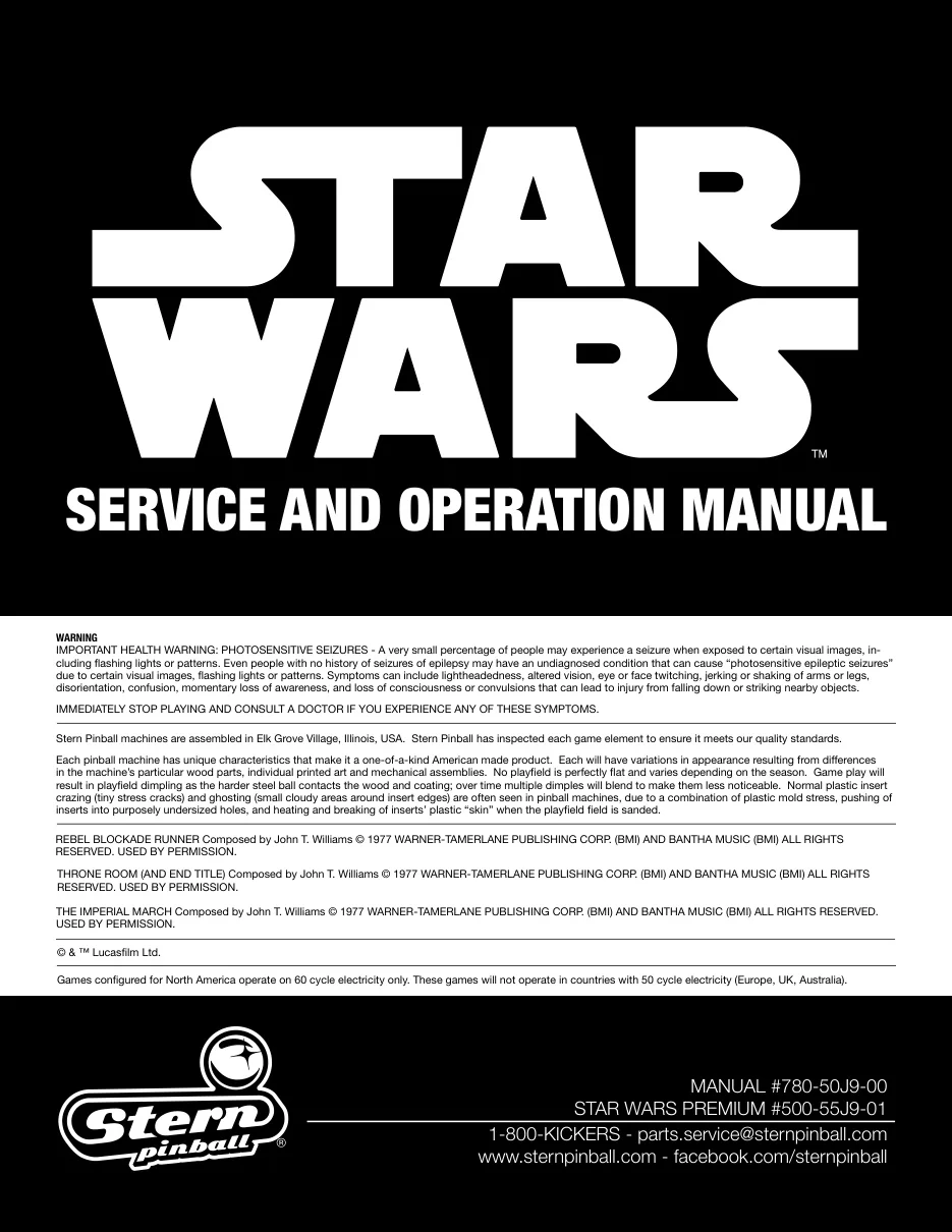 pinball star wars comic art premium manual|stern|pinball-em-adjacent|.webp