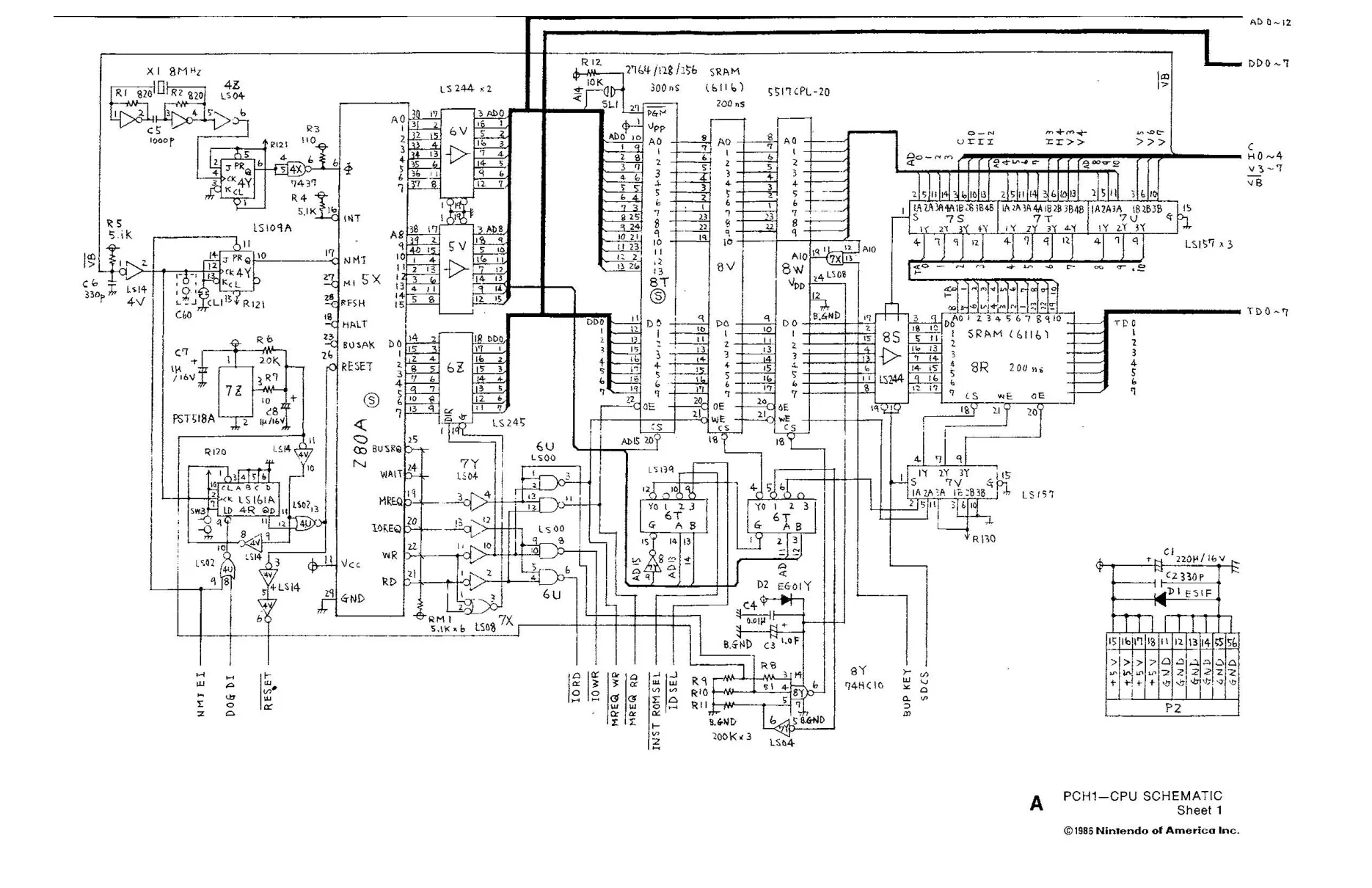 playchoice 10 schematic|nintendo|schematics-and-wiring|.webp