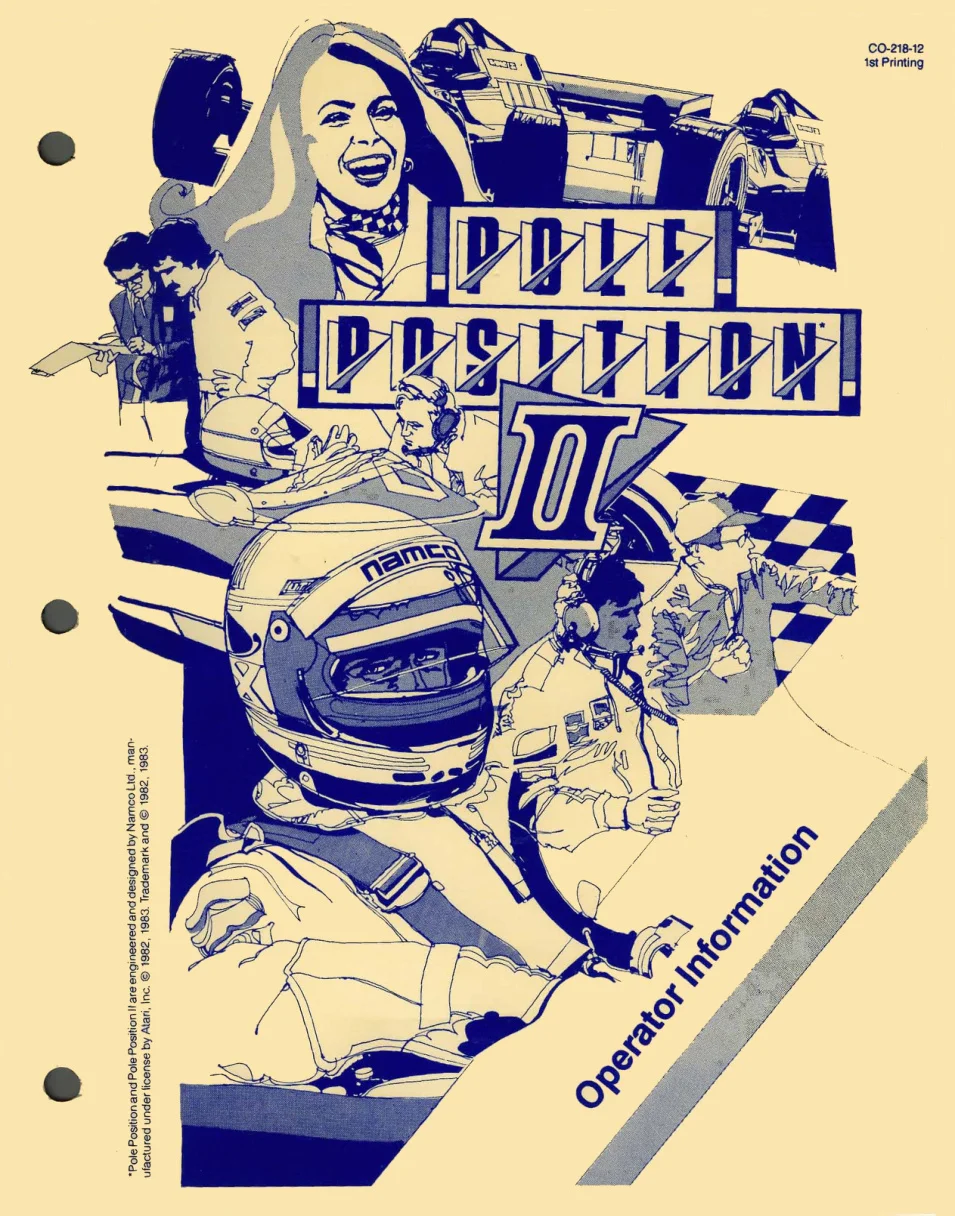 pole position ii manual|atari|games|1st printing.webp
