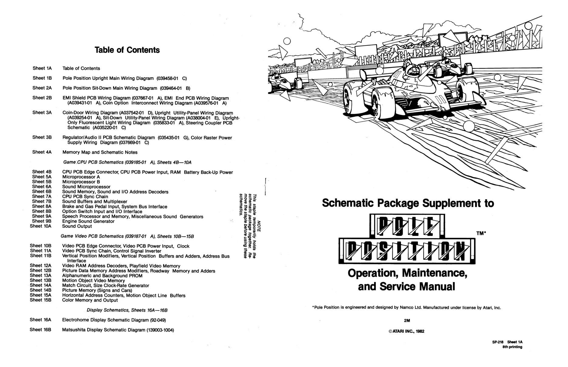 pole position schematic|atari|schematics-and-wiring|8th printing.webp