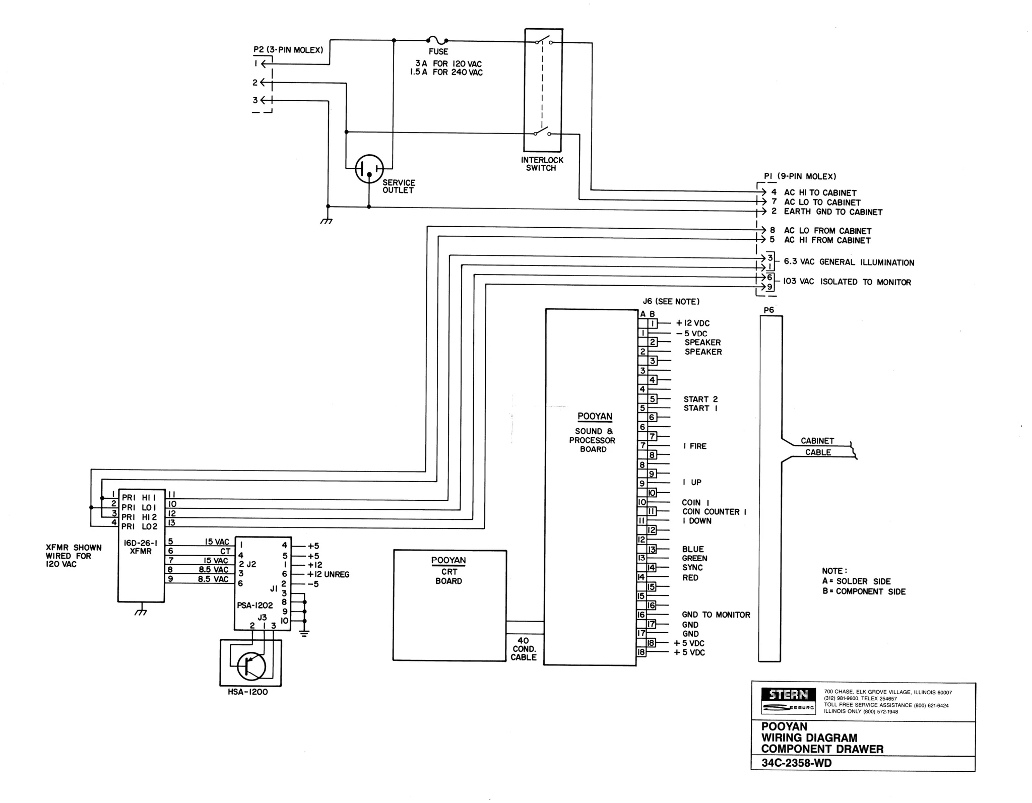 pooyan schematic|konami|schematics-and-wiring|.webp