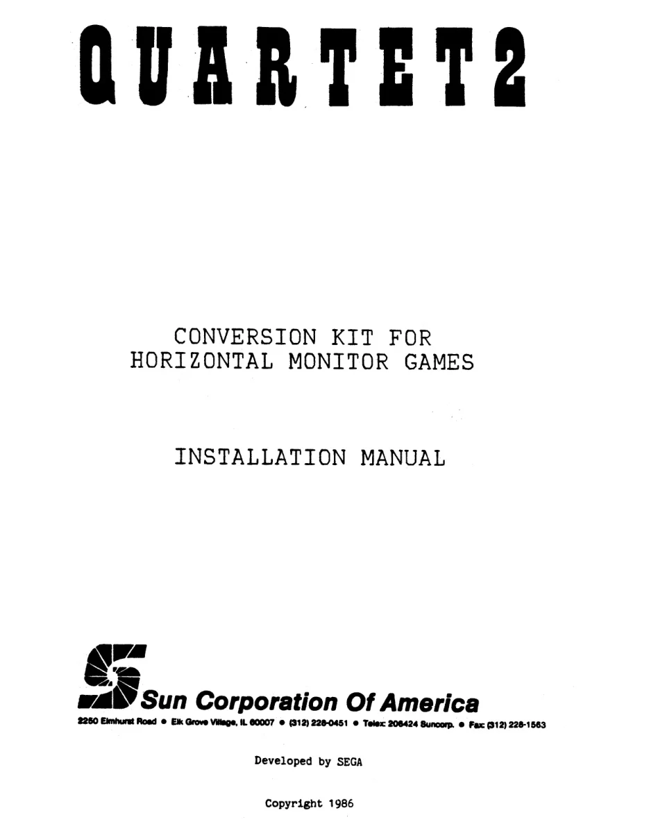 quartet 2 manual|sega|games|.webp