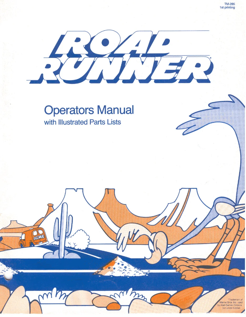 road runner manual|atari|games|.webp