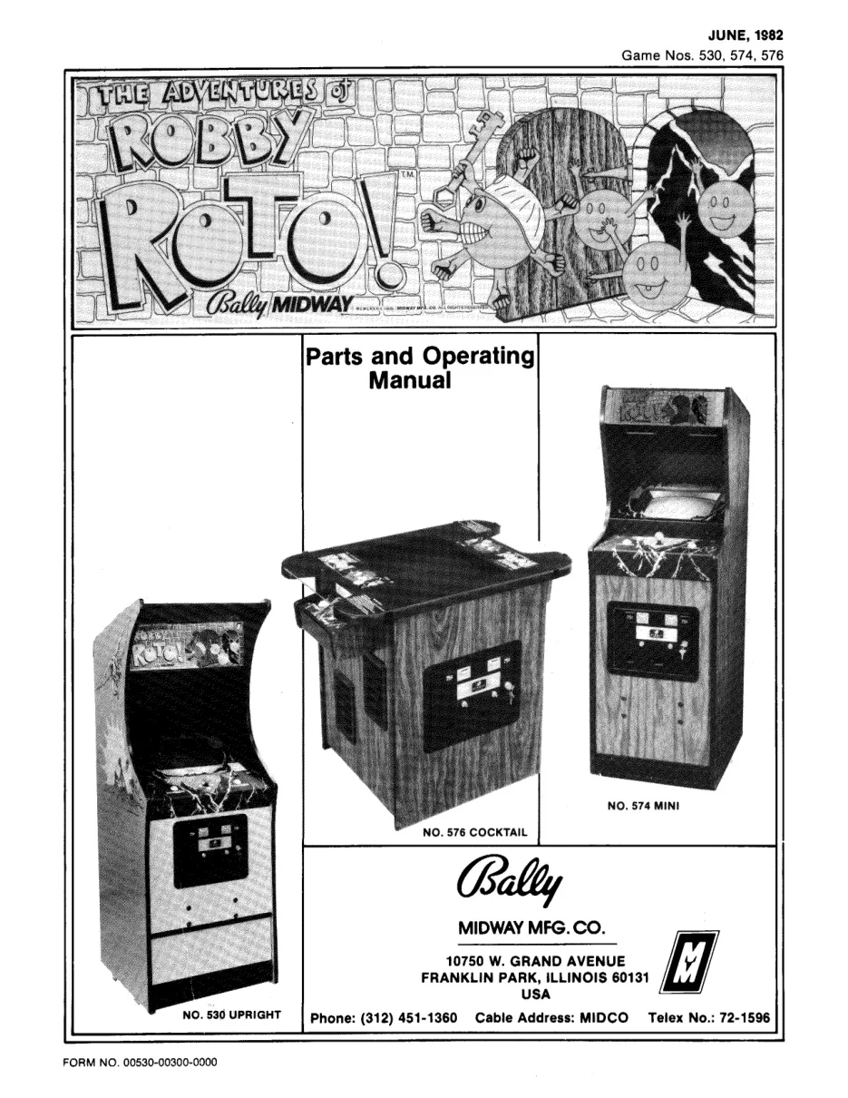 robby roto manual|bally-midway|games|.webp