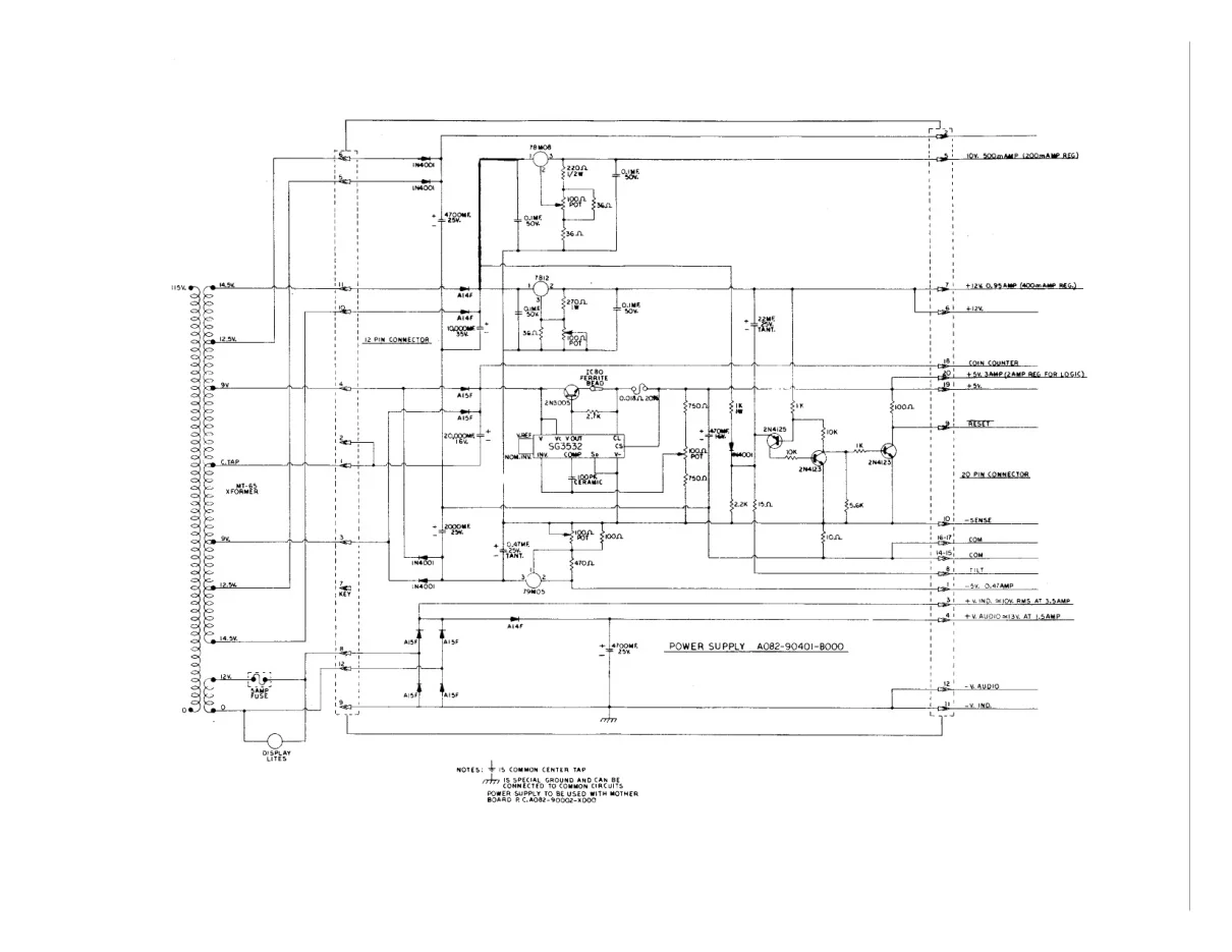 seawolf ii power supply manual|bally-midway|parts-and-peripherals|.webp