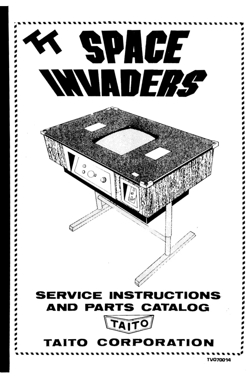 space invaders tabletop manual|taito|games|.webp