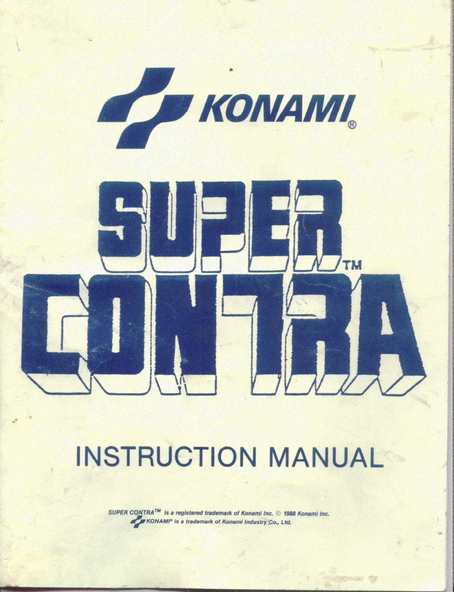 super contra manual|konami|games|.webp