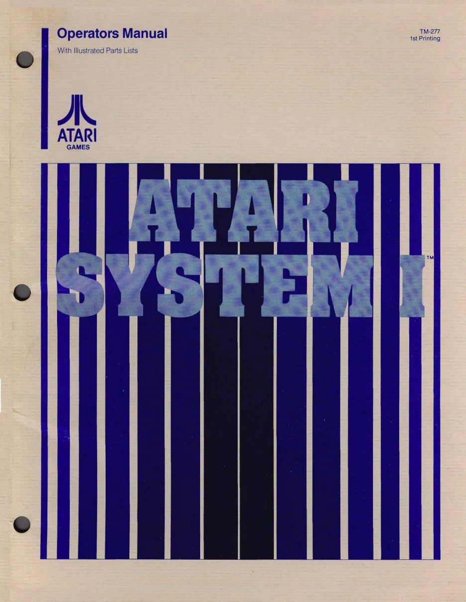 system tm-27 manual|atari|parts-and-peripherals|1st printing.webp
