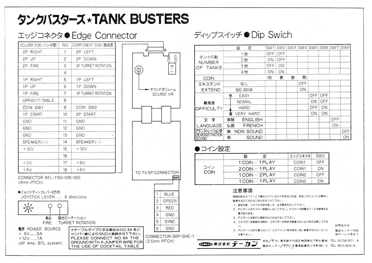 tank busters manual|sega|games|.webp