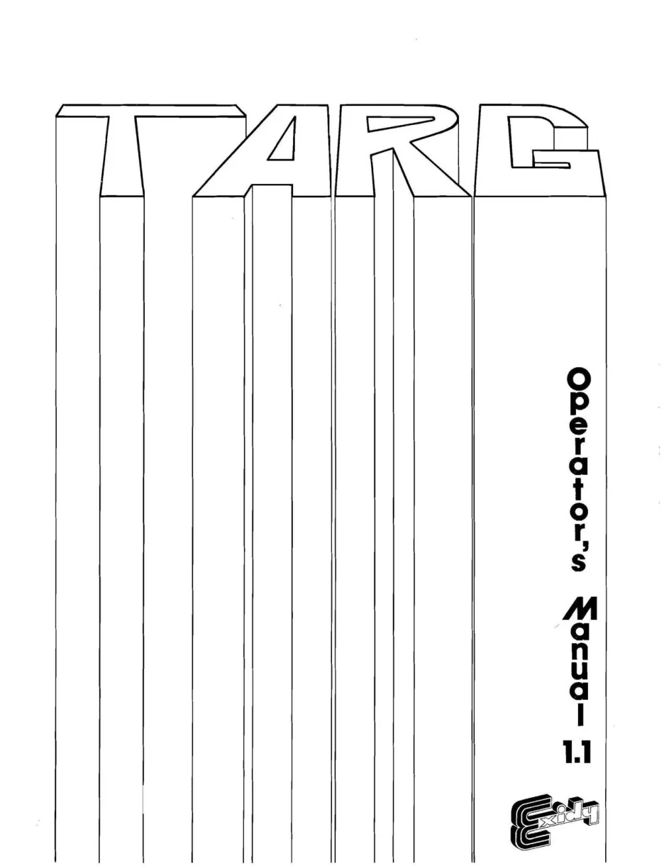 targ v 1 manual|exidy|games|v1.webp