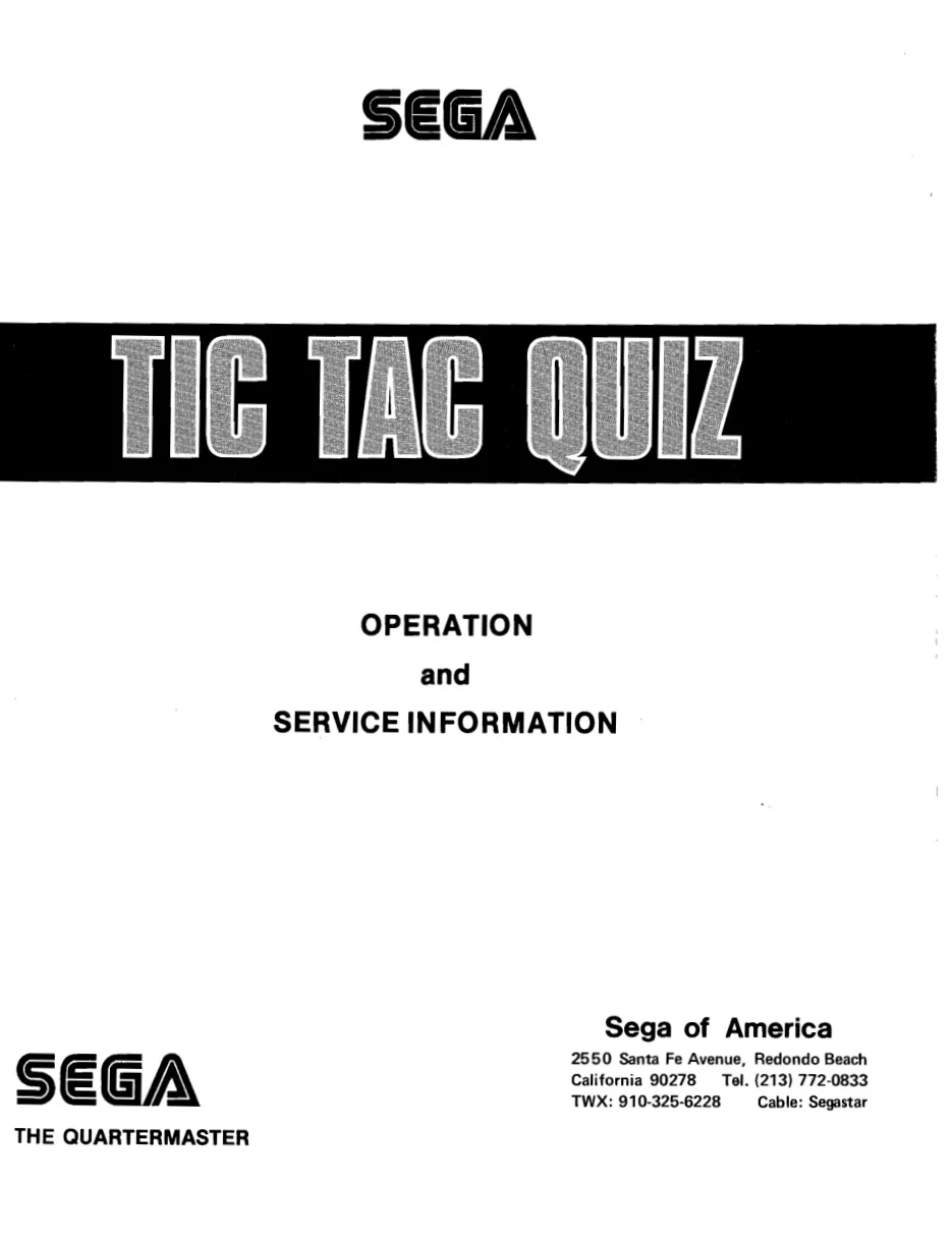 tic tac quiz manual|sega|games|.webp