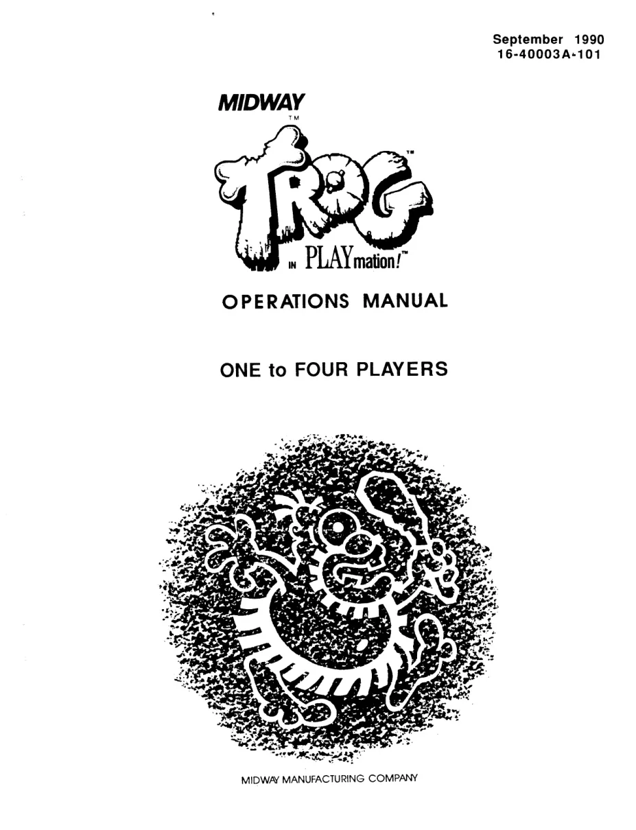 trog operation manual|bally-midway|games|.webp