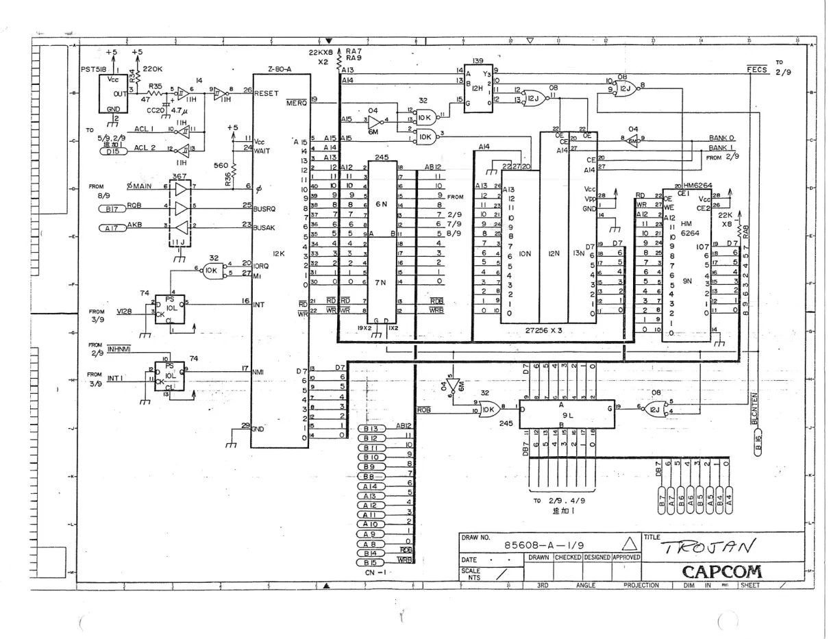 trojan schematic|capcom|schematics-and-wiring|.webp
