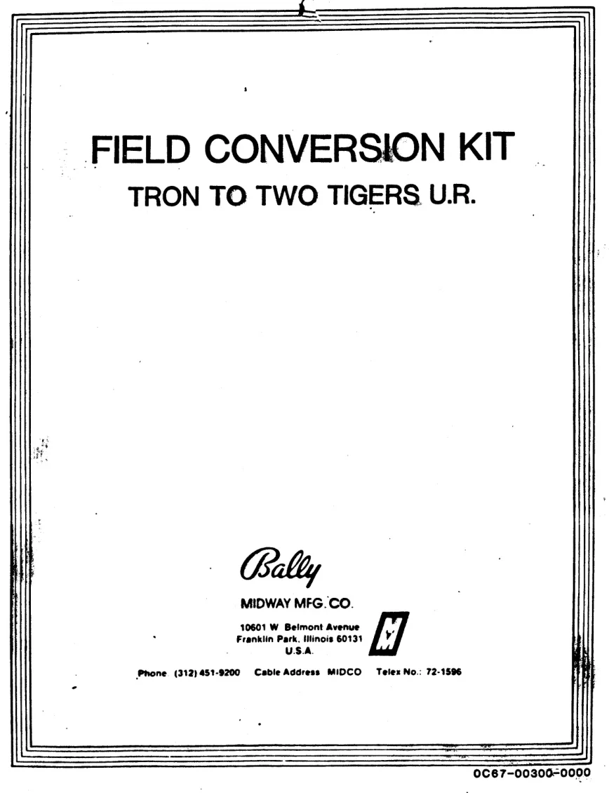 two tigers manual|bally-midway|games|.webp