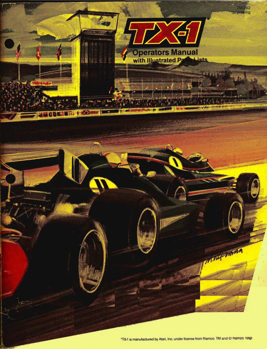 tx-1 tm-262 manual|atari|games|1st printing.webp