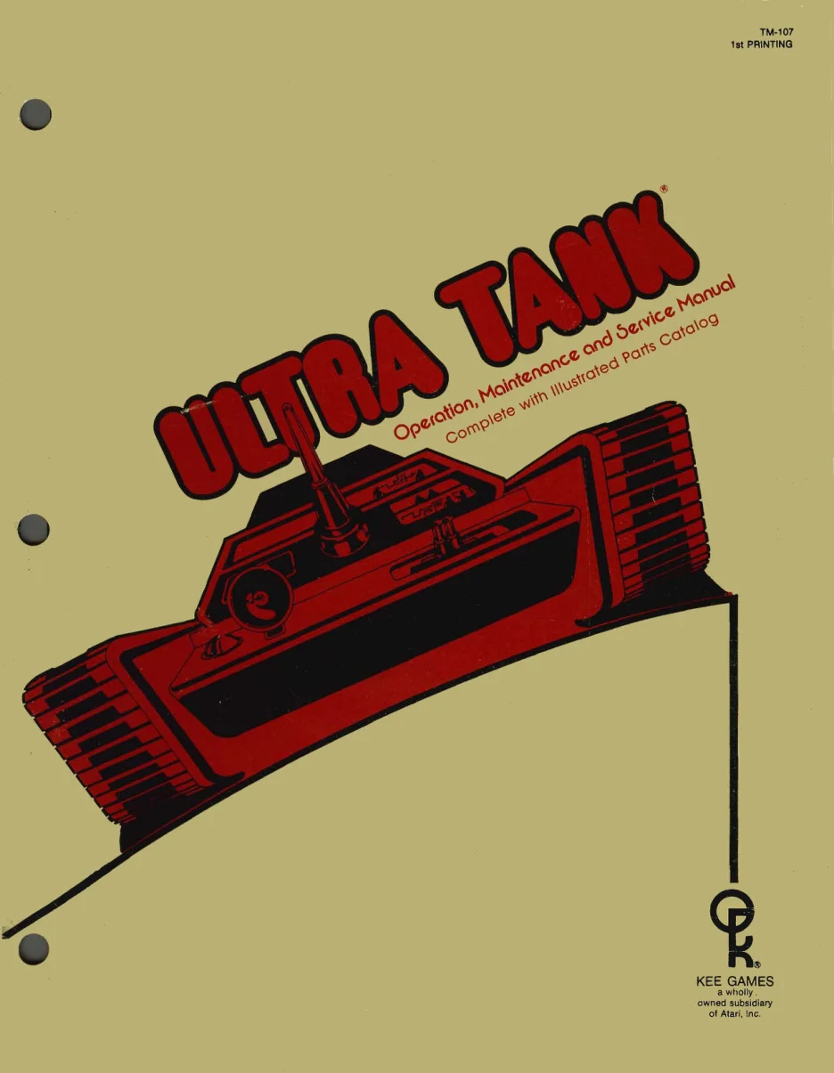 ultra tank tm-107 manual|atari|games|1st printing.webp