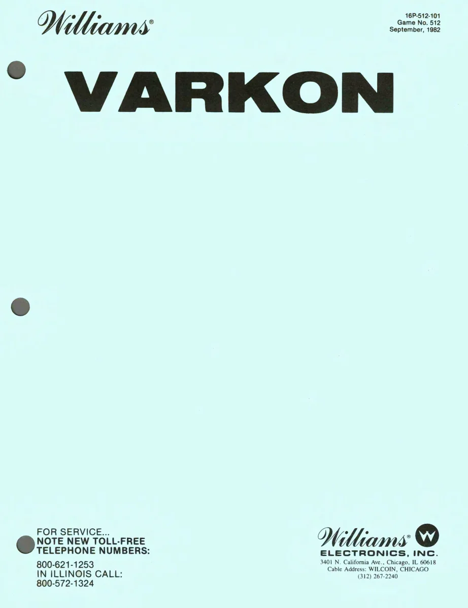 varkon sept 1982 manual|williams|games|.webp