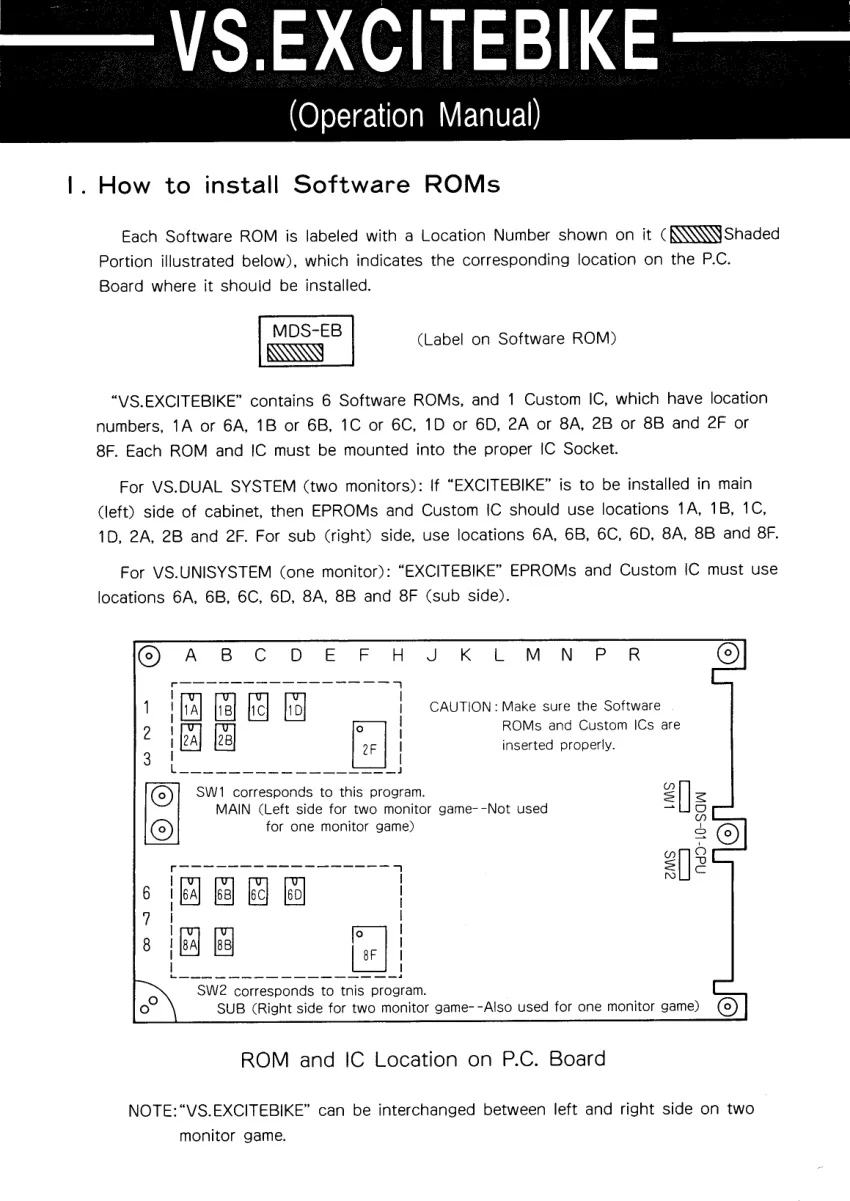 vs excitebike manual|nintendo|games|.webp
