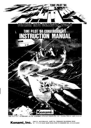 time pilot 84 manual|konami|games|.webp