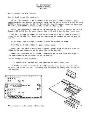 vs castlevania manual|konami|games|.webp