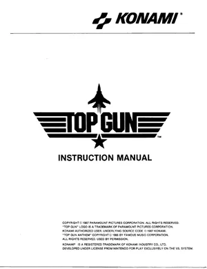 vs top gun manual|konami|games|.webp