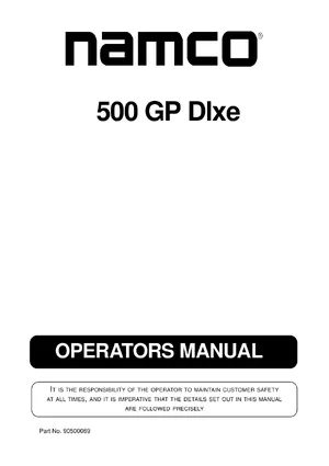500 gp deluxe manual|namco|games|.webp