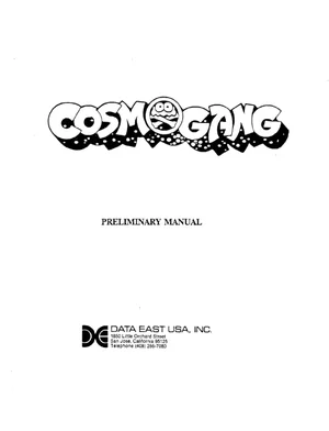 cosmo gang preliminary manual|namco|games|.webp