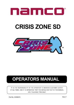crisis zone manual|namco|games|.webp